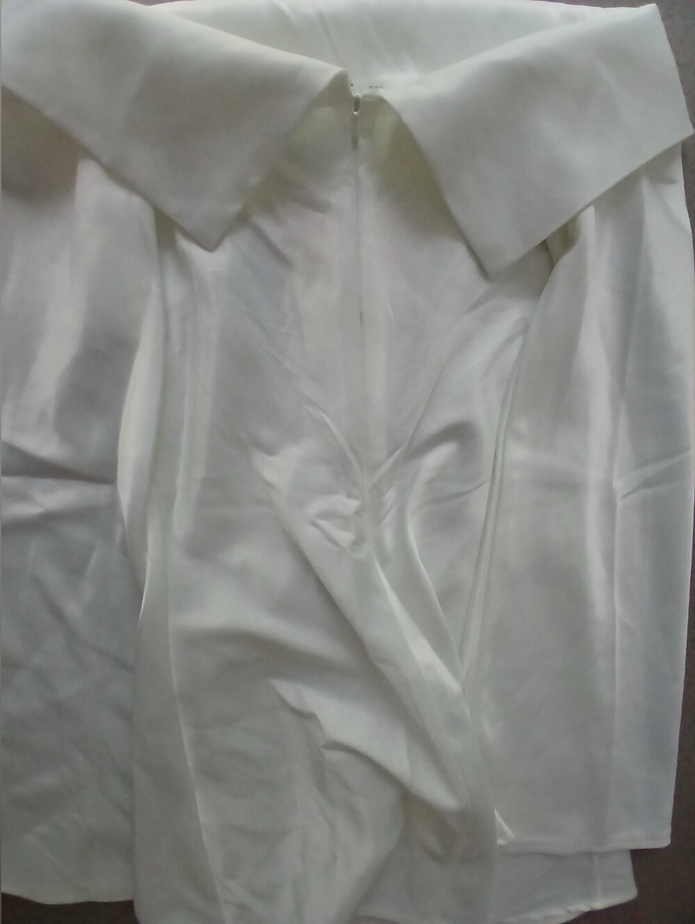 Peppermayo  Lumina Long Sleeve Mini Dress White Women's Size AU4/US 0 - Picture 9 of 16